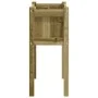 Jardinera con patas madera de pino impregnada 70x31x70 cm de , Maceteros y jardineras - Ref: Foro24-837562, Precio: 57,26 €, ...