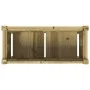 Jardinera con patas madera de pino impregnada 70x31x70 cm de , Maceteros y jardineras - Ref: Foro24-837562, Precio: 57,26 €, ...