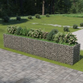 Arriate de gaviones de acero 540x90x100 cm de vidaXL, Maceteros y jardineras - Ref: Foro24-143554, Precio: 280,72 €, Descuent...