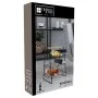 Home&Styling Wine rack for 9 bottles black and natural metal by , Wine racks - Ref: Foro24-447483, Price: 32,67 €, Discount: %