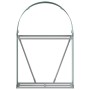 Leñero de acero galvanizado verde 80x45x120 cm de , Bolsas y soportes de leña - Ref: Foro24-364539, Precio: 47,82 €, Descuent...