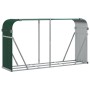 Leñero de acero galvanizado verde 234x45x100 cm de , Bolsas y soportes de leña - Ref: Foro24-364545, Precio: 65,07 €, Descuen...