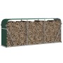 Leñero de acero galvanizado verde 234x45x100 cm de , Bolsas y soportes de leña - Ref: Foro24-364545, Precio: 65,07 €, Descuen...