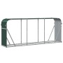 Leñero de acero galvanizado verde 234x45x100 cm de , Bolsas y soportes de leña - Ref: Foro24-364545, Precio: 65,07 €, Descuen...