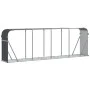 Leñero de acero galvanizado gris antracita 300x45x100 cm de , Bolsas y soportes de leña - Ref: Foro24-364566, Precio: 82,95 €...