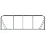 Leñero de acero galvanizado gris antracita 300x45x100 cm de , Bolsas y soportes de leña - Ref: Foro24-364566, Precio: 87,06 €...