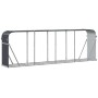 Leñero de acero galvanizado gris antracita 300x45x100 cm de , Bolsas y soportes de leña - Ref: Foro24-364566, Precio: 87,06 €...