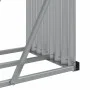 Leñero de acero galvanizado gris antracita 300x45x100 cm de , Bolsas y soportes de leña - Ref: Foro24-364566, Precio: 82,95 €...