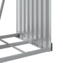 Leñero de acero galvanizado gris antracita 40x45x170 cm de , Bolsas y soportes de leña - Ref: Foro24-364558, Precio: 53,85 €,...
