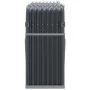 Leñero de acero galvanizado gris antracita 180x45x100 cm de , Bolsas y soportes de leña - Ref: Foro24-364564, Precio: 55,56 €...