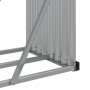 Leñero de acero galvanizado gris antracita 180x45x100 cm de , Bolsas y soportes de leña - Ref: Foro24-364564, Precio: 56,05 €...