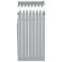 Leñero de acero galvanizado plateado 40x45x100 cm de , Bolsas y soportes de leña - Ref: Foro24-364587, Precio: 42,01 €, Descu...