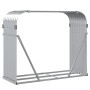 Leñero de acero galvanizado plateado 120x45x100 cm de , Bolsas y soportes de leña - Ref: Foro24-364593, Precio: 47,94 €, Desc...