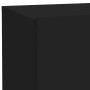 Mesita de noche con luces LED negro 70x36x40,5 cm de , Mesitas de noche - Ref: Foro24-836778, Precio: 73,27 €, Descuento: %