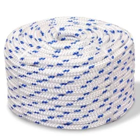 Cuerda marina de polipropileno 6 mm 500 m blanca de vidaXL, Sogas y cuerdas metálicas - Ref: Foro24-143800, Precio: 69,10 €, ...