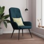 Sillón de relax de terciopelo azul de , Sillones - Ref: Foro24-341204, Precio: 104,62 €, Descuento: %