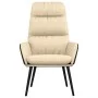 Sillón de relax de tela crema de , Sillones - Ref: Foro24-341121, Precio: 98,35 €, Descuento: %