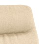 Sillón de relax de tela crema de , Sillones - Ref: Foro24-341121, Precio: 99,84 €, Descuento: %