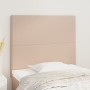 Cabeceros 2 unidades cuero sintético capuchino 90x5x78/88 cm de , Cabeceros y pies de cama - Ref: Foro24-3116135, Precio: 72,...