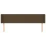 Kopfteil aus dunkelgrauem Stoff, 183 x 16 x 78/88 cm von , Kopf- und Fußteile - Ref: Foro24-3118505, Preis: 64,34 €, Rabatt: %