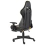 Silla gaming giratoria con reposapiés PVC dorado en Sillas gaming | Comprar online en Foru.es