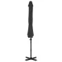 Sombrilla voladiza con poste de aluminio gris antracita 300 cm de vidaXL, Sombrillas - Ref: Foro24-44622, Precio: 126,81 €, D...