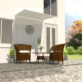 Toldo retráctil 150x150 cm crema de vidaXL, Toldos - Ref: Foro24-143764, Precio: 41,41 €, Descuento: %