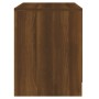 Mesitas noche 2 uds madera ingeniería marrón 45x34,5x44,5 cm de vidaXL, Mesitas de noche - Ref: Foro24-813043, Precio: 80,85 ...