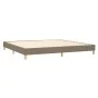 Boxspringbett mit taupegrauer Stoffmatratze 200x200 cm von , Betten und Lattenroste - Ref: Foro24-3130381, Preis: 631,21 €, R...