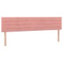Cabeceros 2 unidades de terciopelo rosa 80x5x78/88 cm de , Cabeceros y pies de cama - Ref: Foro24-346171, Precio: 53,26 €, De...