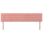 Cabeceros 2 unidades de terciopelo rosa 80x5x78/88 cm de , Cabeceros y pies de cama - Ref: Foro24-346171, Precio: 53,26 €, De...