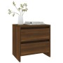 Mesitas noche 2 uds madera ingeniería marrón 45x34,5x44,5 cm de vidaXL, Mesitas de noche - Ref: Foro24-813043, Precio: 80,85 ...