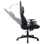 Silla de gaming de cuero sintético negro y azul en Sillas gaming | Comprar online en Foru.es