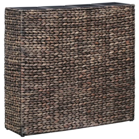 Arriate con 4 macetas jacinto de agua marrón de vidaXL, Maceteros y jardineras - Ref: Foro24-45575, Precio: 119,03 €, Descuen...