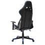 Silla de gaming de cuero sintético negro y azul en Sillas gaming | Comprar online en Foru.es