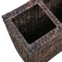 Arriate con 4 macetas jacinto de agua marrón de vidaXL, Maceteros y jardineras - Ref: Foro24-45575, Precio: 119,03 €, Descuen...