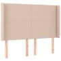 Cama box spring colchón LED cuero sintético capuchino 140x200cm de , Camas y somieres - Ref: Foro24-3139270, Precio: 505,65 €...