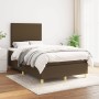Cama box spring con colchón tela marrón oscuro 120x200 cm de , Camas y somieres - Ref: Foro24-3142164, Precio: 387,05 €, Desc...