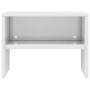 Mesitas de noche 2 uds madera contrachapada blanco 40x30x30 cm de vidaXL, Mesitas de noche - Ref: Foro24-800076, Precio: 38,1...