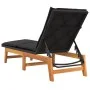 Sun loungers with cushions 2 pcs synthetic rattan solid acacia wood by , Loungers - Ref: Foro24-319725, Price: 303,06 €, Disc...