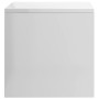 Mesitas de noche 2 uds madera contrachapada blanco 40x30x30 cm de vidaXL, Mesitas de noche - Ref: Foro24-800076, Precio: 38,1...