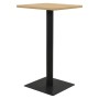 Mesa de bistró color roble 70x70x107 cm de , Mesas de cocina y de comedor - Ref: Foro24-321928, Precio: 132,41 €, Descuento: %