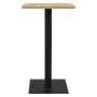 Mesa de bistró color roble 70x70x107 cm de , Mesas de cocina y de comedor - Ref: Foro24-321928, Precio: 131,30 €, Descuento: %
