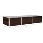 Arriate de acero galvanizado marrón 240x80x45 cm de , Maceteros y jardineras - Ref: Foro24-45714, Precio: 63,91 €, Descuento: %