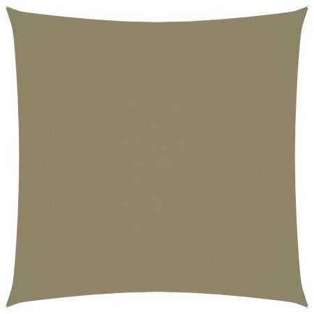 Toldo de vela cuadrado tela Oxford beige 3x3 m de , Sombrillas - Ref: Foro24-135137, Precio: 36,29 €, Descuento: %