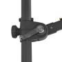 Sombrilla voladiza con poste de acero gris topo 300 cm de vidaXL, Sombrillas - Ref: Foro24-44631, Precio: 101,56 €, Descuento: %