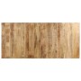 Mesa de comedor madera de mango rugosa 220x100x76 cm de , Mesas de cocina y de comedor - Ref: Foro24-321977, Precio: 401,89 €...