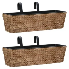 Set of 2 water hyacinth planters by vidaXL, Pots and planters - Ref: Foro24-45577, Price: 76,44 €, Discount: %