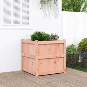 Jardinera de madera maciza Douglas 70x70x70 cm de , Maceteros y jardineras - Ref: Foro24-837437, Precio: 106,83 €, Descuento: %