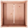 Jardinera de madera maciza Douglas 70x70x70 cm de , Maceteros y jardineras - Ref: Foro24-837437, Precio: 106,83 €, Descuento: %